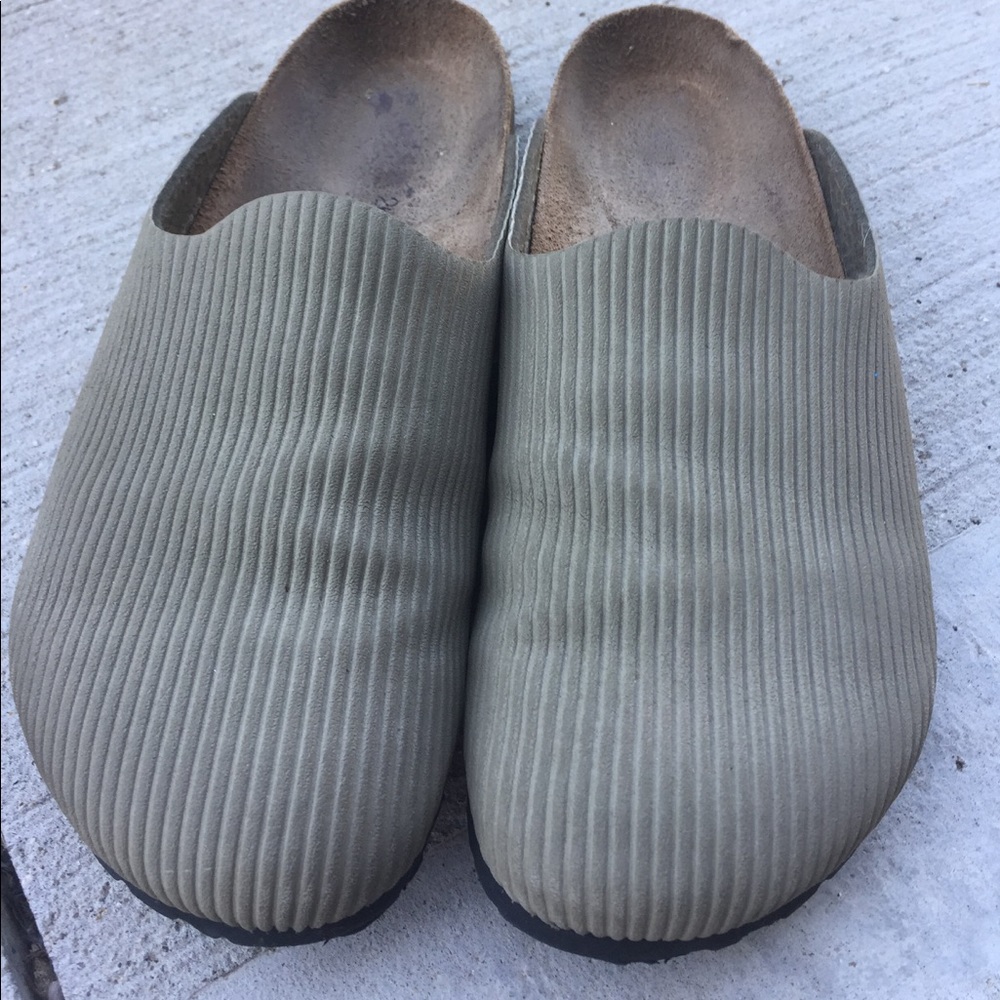 Birki corduroy Birkenstock mules
